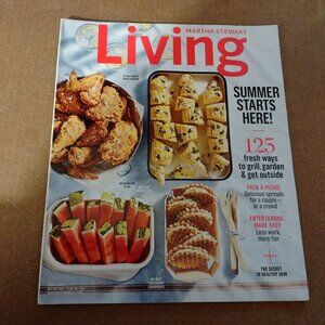 Martha Stewart Living Magazine Summer Edition 2016 Featuring Recipes Gardening